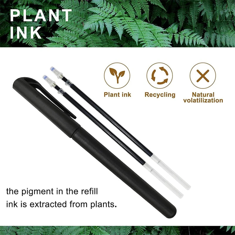 Magic Pen & Refills for Reusable Handwriting. 1 Magic pen + 10 Refills + 1 pen gripper || Free Shipping